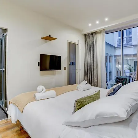 Jardin Prive - Gorgeous 3 Bed House In Le Marais 아파트 *